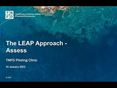 Nature-related Financial Disclosures